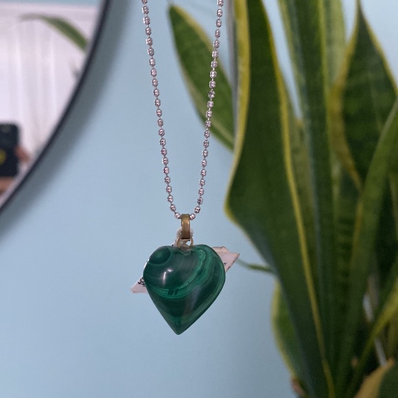 Malachite - pendant - Picture 4 of 6